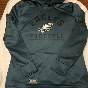 NFL Combine Authentic Dark Green Hoodie